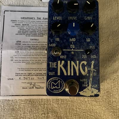 Menatone King Of The Britains Distortion Pedal | Reverb