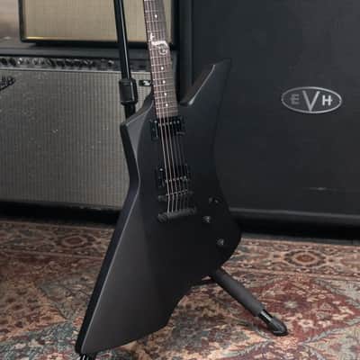 ESP LTD James Hetfield Signature Snakebyte Electric Guitar - Satin Black with Hardshell Case image 12