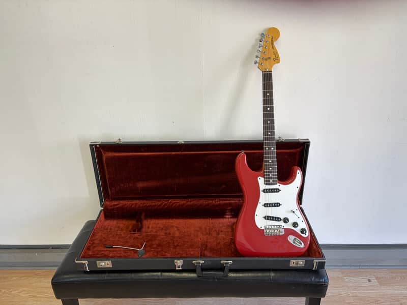 Fender Stratocaster 1979 - Morocco Red - International Color Series image 1