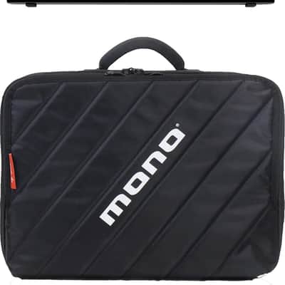 MONO Small Pedalboard, 18" x 12.3" w/ Club 2.0 Accessory Case, Black image 1