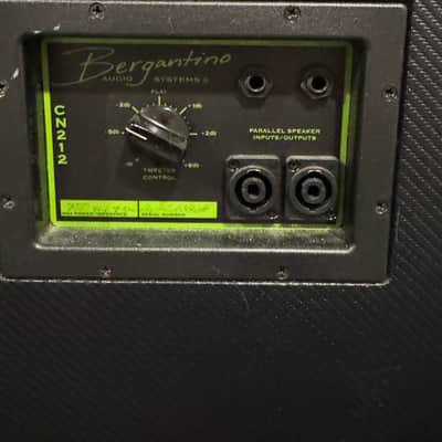 Bergantino CN212 Carbon Neo 700-Watt 2x12" 4 Ohm Bass Cabinet 2010s - Black image 3
