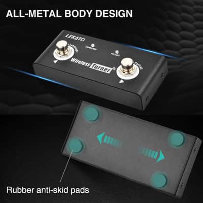 LEKATO Wireless Bluetooth Page Turner Pedal Controller Tuning True Bypass image 9