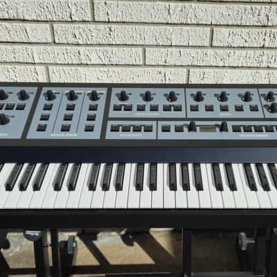Oberheim OB-X8 61-Key 8-Voice Synthesizer 2022 - Present - Black with Wood Sides