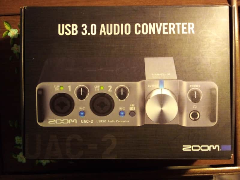 Zoom UAC-2 USB 3.0 SuperSpeed Audio Interface 2010s - Grey image 1