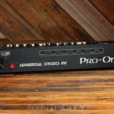 Sequential Pro-One 37-Key Monophonic Synthesizer 1981 - 1984 - Black image 5