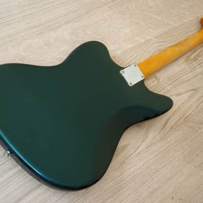 1966 Fender Jaguar Vintage Offset Electric Guitar Sherwood Green w/ohc image 14
