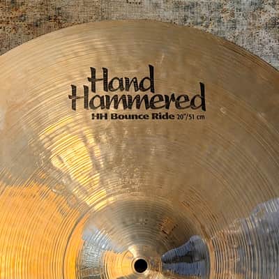 RARE Sabian HH Hand Hammered BOUNCE RIDE 20” in BRILLIANT FINISH! Immaculate! 2388 g Smooth SHIMMERING! image 3