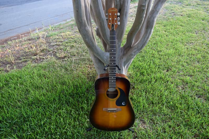 Epiphone acoustic guitar PR-200 VS , Korean factory made