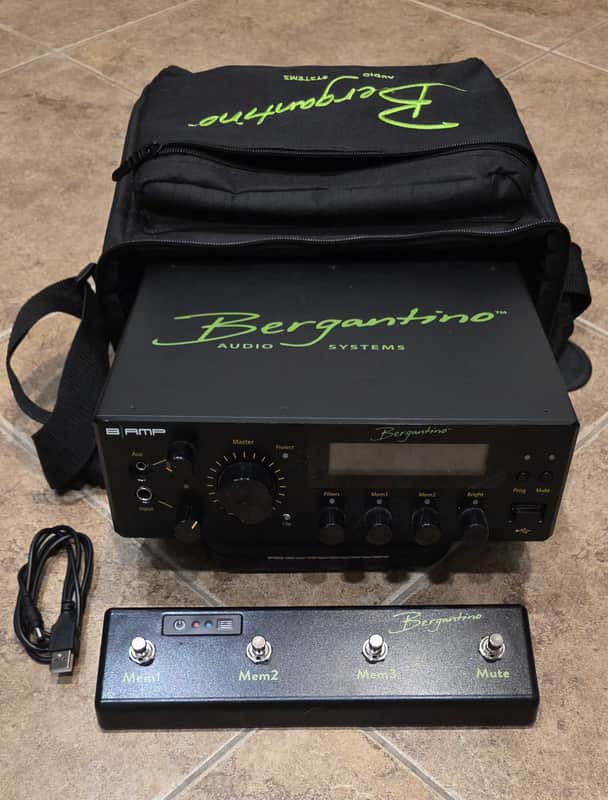 Bergantino B|Amp 800-Watt Programmable Bass Head 2010s image 1