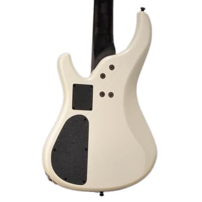 G. Gould Graphite Neck GGiMM4 - VJ Bass in High Gloss White - #1221 image 6