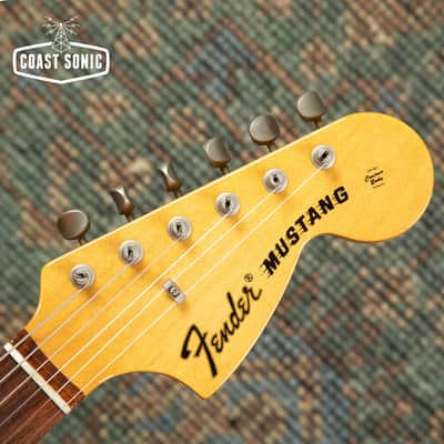1995 Fender '69 Vintage Reissue Mustang MG69 Sunburst Made in Japan MIJ Fujigen image 11