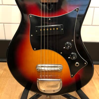 Strad-O-Lin  SG style  1960s Tri-color sunburst image 1
