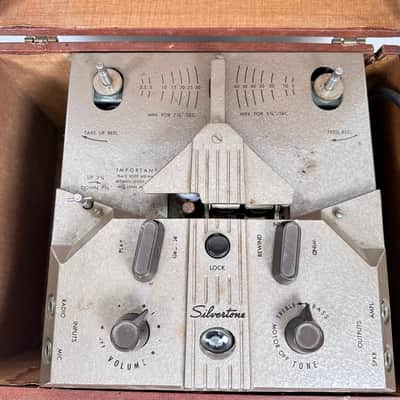 Vintage Silvertone Tube Reel-to-Reel Tape Recorder 3075 image 6