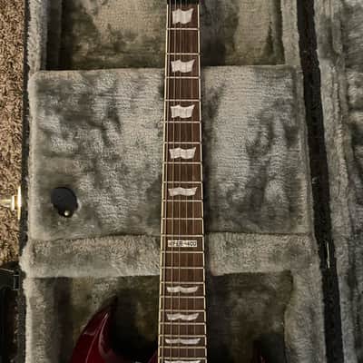 ESP LTD Viper-400 Baritone 2019 - Present - Black Satin image 4