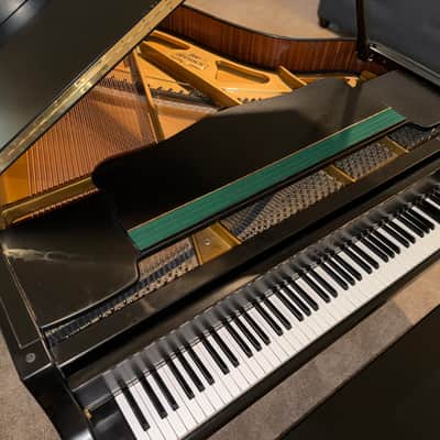 Schimmel Parlor Grand Piano 1970 - Ebony Satin image 6