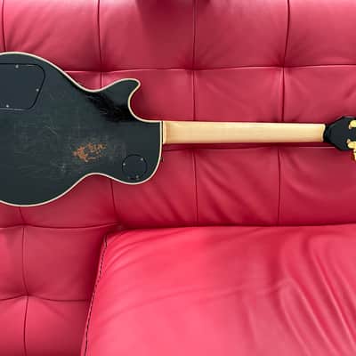 Gibson  Les Paul Custom  1979 maple fretboard fretless wonder Black gold image 14
