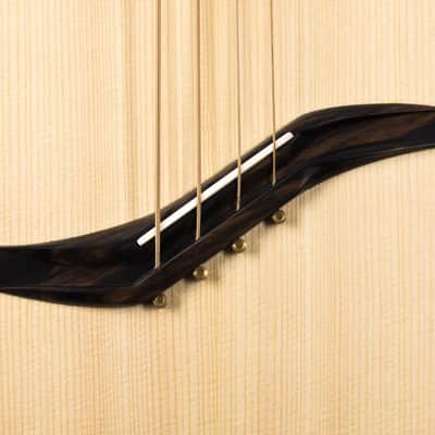 NOVA Rumbler Acoustic Bass Guitar — Double-Top, ARS Back & Sides, 32-34″ Fan-Fret (Handmade in Poland, EU) image 4