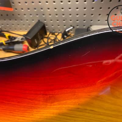 1997 Fender Japan JB75-90US '75 Reissue Jazz Bass – 3-Tone Sunburst | CIJ | USA Pickups | Rosewood Board image 23