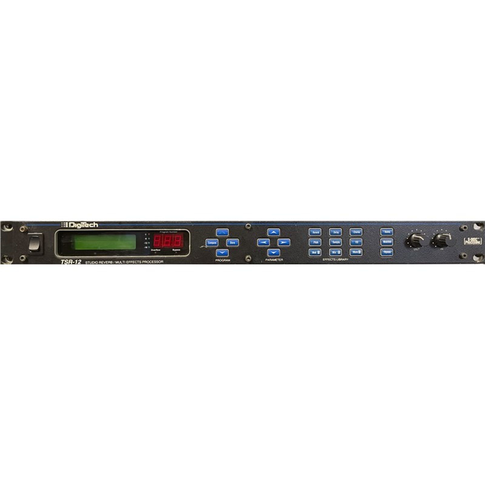 DigiTech TSR-12 Studio Reverb / Multi-Effects Processor | Reverb