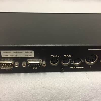 Opcode Studio 128X Midi Patchbay 80's - Black image 7