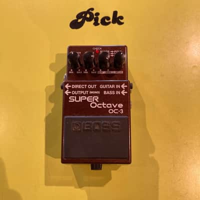 Boss OC-3 Super Octave (Dark Gray Label) 2003 - Present - Brown image 2
