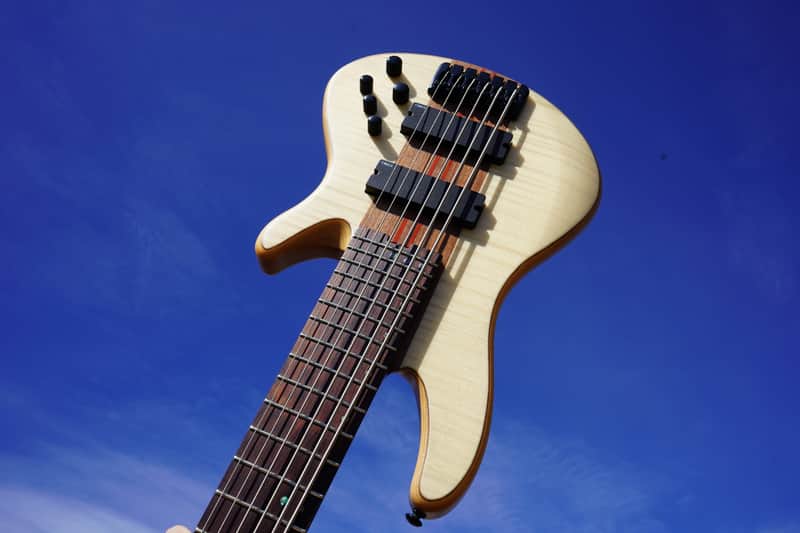 Schecter DIAMOND SERIES Charles Berthoud CB-6 Natural Satin 6-String Bass (New for 2025) image 1