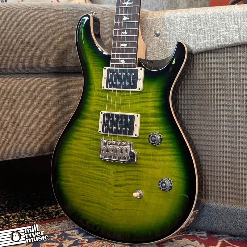 Paul Reed Smith PRS CE 24 Electric Guitar Eriza Verde Black Burst - 2022 w/Gigbag USED MINT image 1