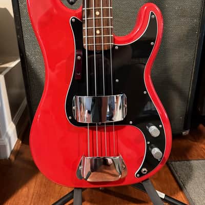 1981 Fender Precision bass with rosewood fretboard. image 2