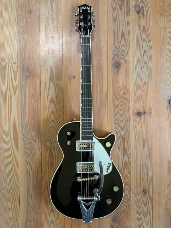 Gretsch G6128T-59 Vintage Select '59 Duo Jet with Bigsby 2018 - Present - Black image 1