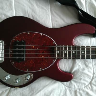 Ernie Ball Music Man SUB Bass 4 (Passive USA Stingray) Textured Cinnamon - Worldwide Shipping image 1