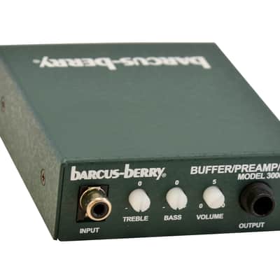 Barcus Berry 3000AE Piezo Buffer Preamp w/ EQ image 1