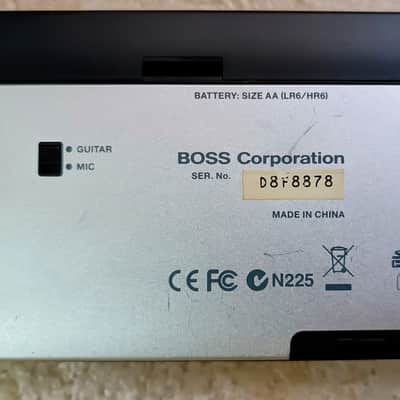 Boss Micro BR-80 Portable Digital Recorder - Black/Silver image 2