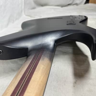 Deviant Guitars USA Custom Shop Truck Driver Shawn Signature Linchpin Baritone 7-string Guitar 2023 - Dark Verde Burst - *AS IS* image 24