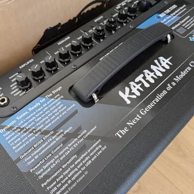 Boss Katana-50 EX Gen 3 50-Watt 1x12" Digital Modeling Guitar Combo Amp image 2