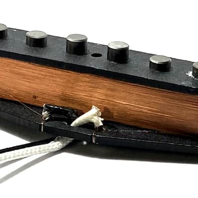 Strat Pure Vintage Neck Position Dedicated Pickup, Early Strat Performance AlNiCo 5 Single Coil, Black Cover image 2