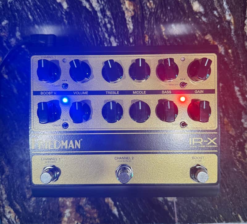 Friedman IR-X Dual Tube Preamp & DI Pedal 2025 | Reverb