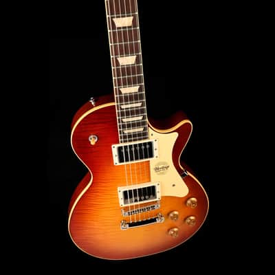 Heritage Custom Shop Core Collection H-150 Dark Cherry Sunburst with Case - Serial # HC1241135 image 4