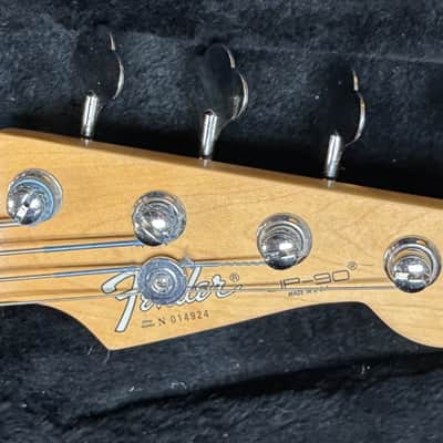 Immagine 1990 Fender JP-90 4 String Bass *Made in the U.S.A* - Black EXCELLENT CONDITION - 12