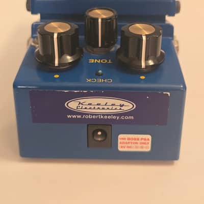 Keeley Boss BD-2 Blues Driver Overdrive with Phat Mod 2010s - Blue