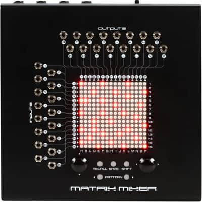 Erica Synths Matrix Mixer Audio and CV Desktop Synthesizer Mixer image 1