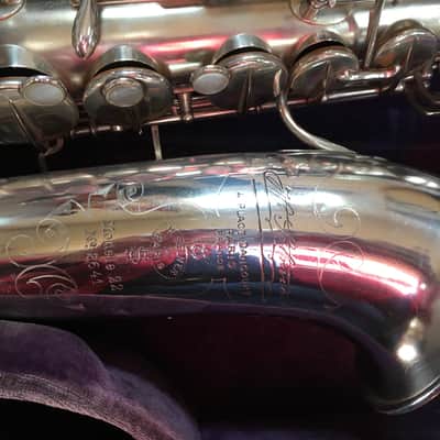 Selmer Model 22 Alto Sax Excellant Restoration 1922 Original Silver Plated 15%Sale image 1