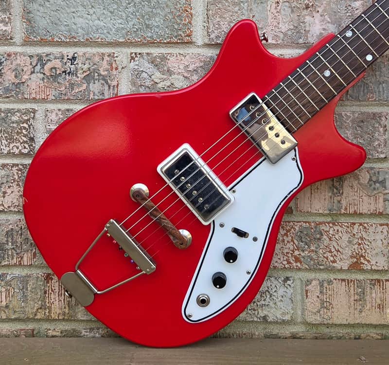 Vintage 1962 Tosca (Valco) Thunderstick Double Pickup Electric Guitar w/ Original Case! image 1