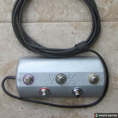 Vox Super Beatle Foot Switch 1960s - Silver image 2