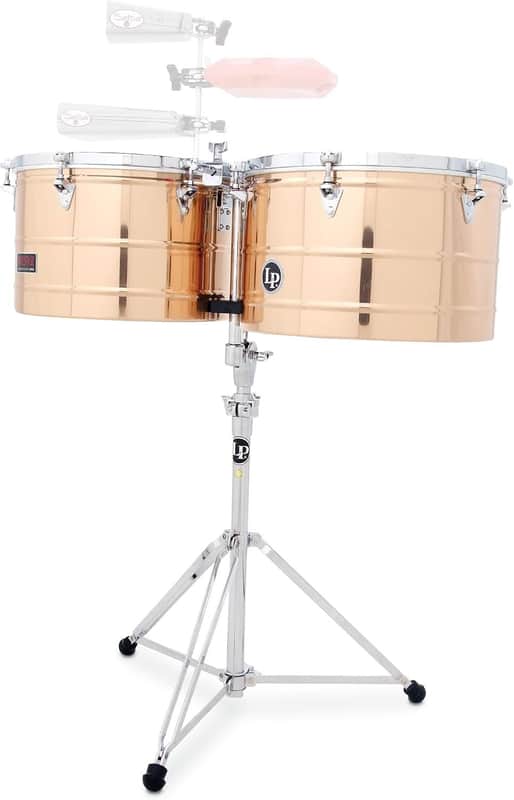 LP LP1516-BZ 15" and 16" Prestige Thunder Timbales - Bronze image 1