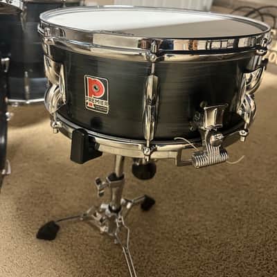 Premier Vintage Drum Set with Matching Snare 1960’s - Gray Shimmer image 3