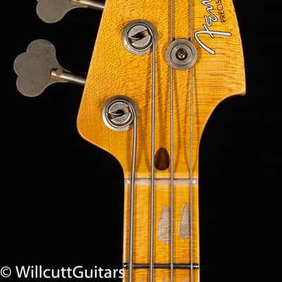 Fender Custom Shop 1958 Precision Bass Heavy Relic 3-Tone Sunburst (339) image 5