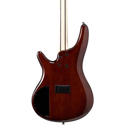 Ibanez SR370EF 4-String Fretless Electric Bass - Brown Burst image 5
