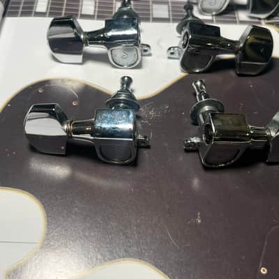 1970s Schaller Tuners – Complete Set – From 1975 Gibson Les Paul Standard – Made in Germany image 3