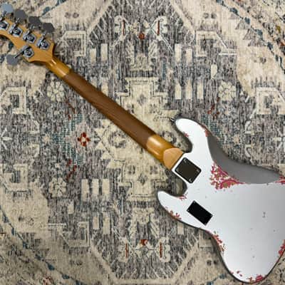 Dhatarattha DEB5 Jazz Bass 5 string - PAISLEY RELIC image 5