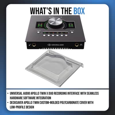 Universal Audio Apollo TwinXDuo Recording Interface Heritage Edition with Cover image 8